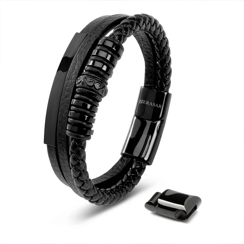 Lederarmband Shine mit Magnetverschluss