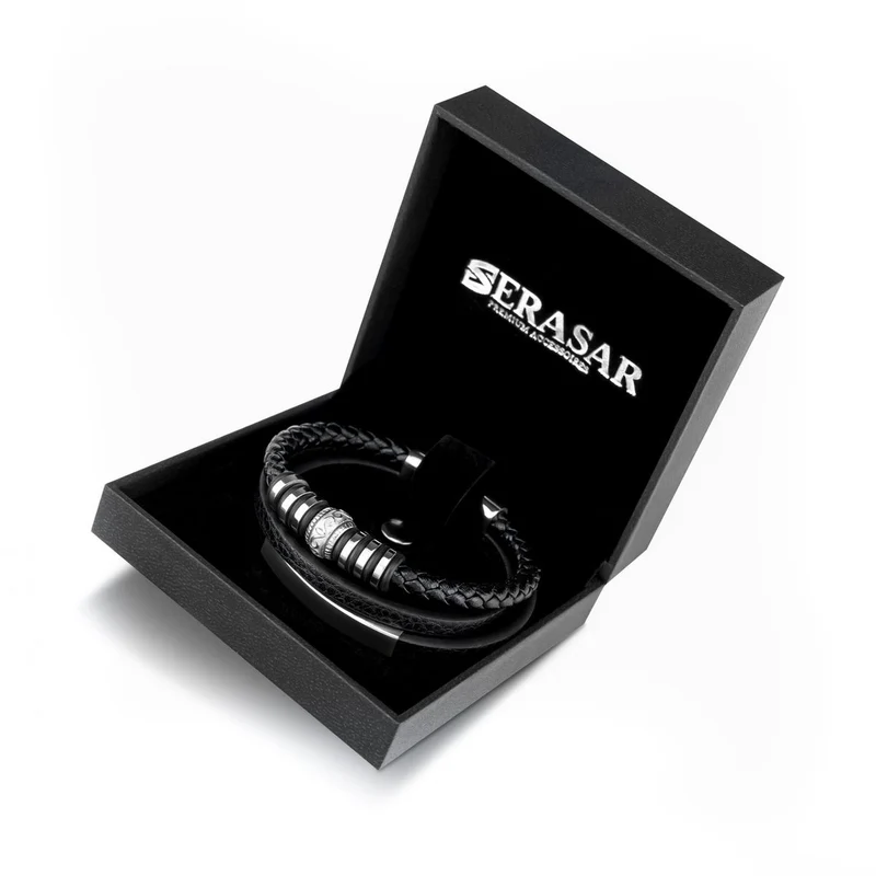 Lederarmband Shine mit Magnetverschluss