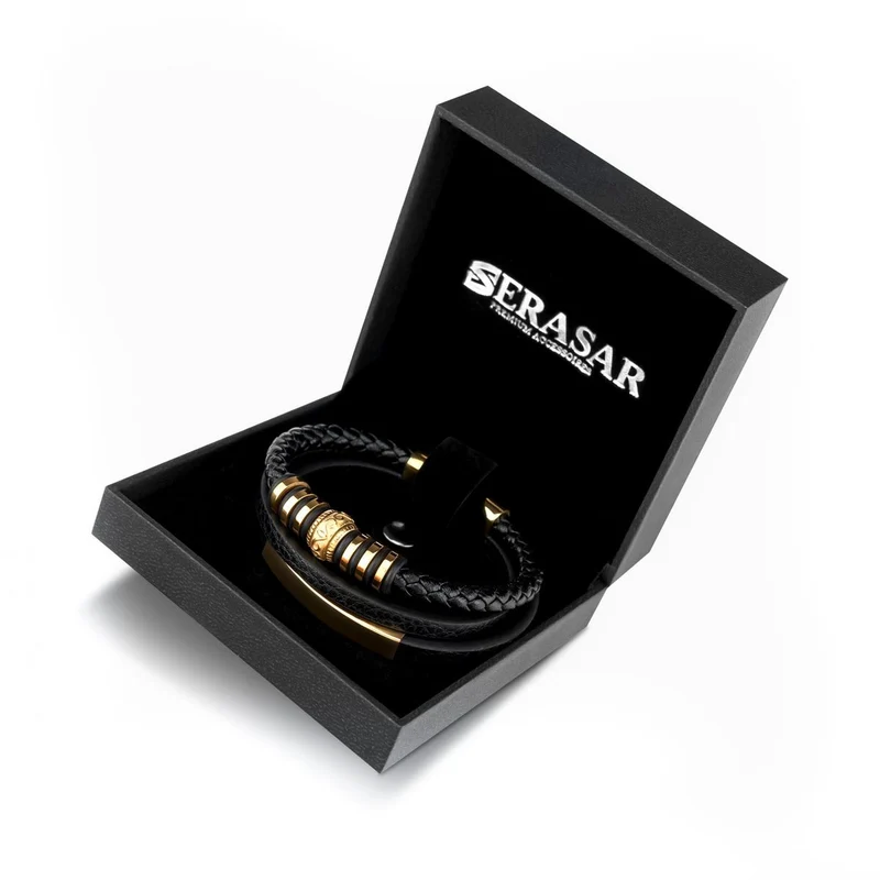 Lederarmband Shine mit Magnetverschluss