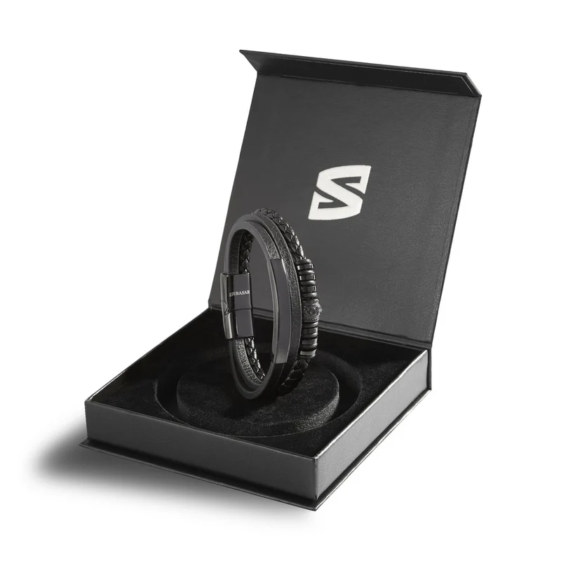 Lederarmband Shine mit Magnetverschluss
