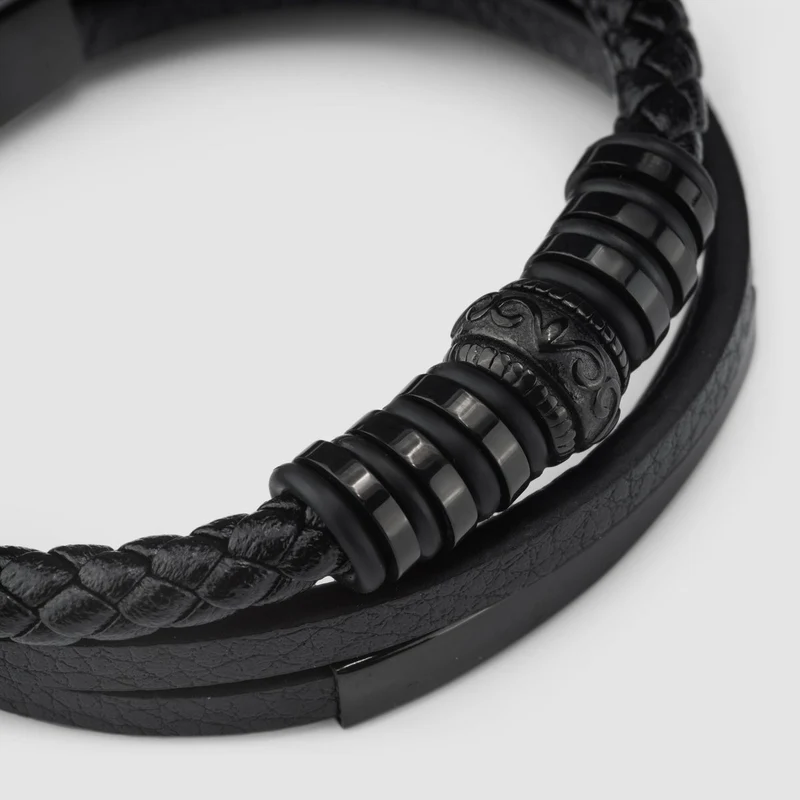 Lederarmband Shine mit Magnetverschluss