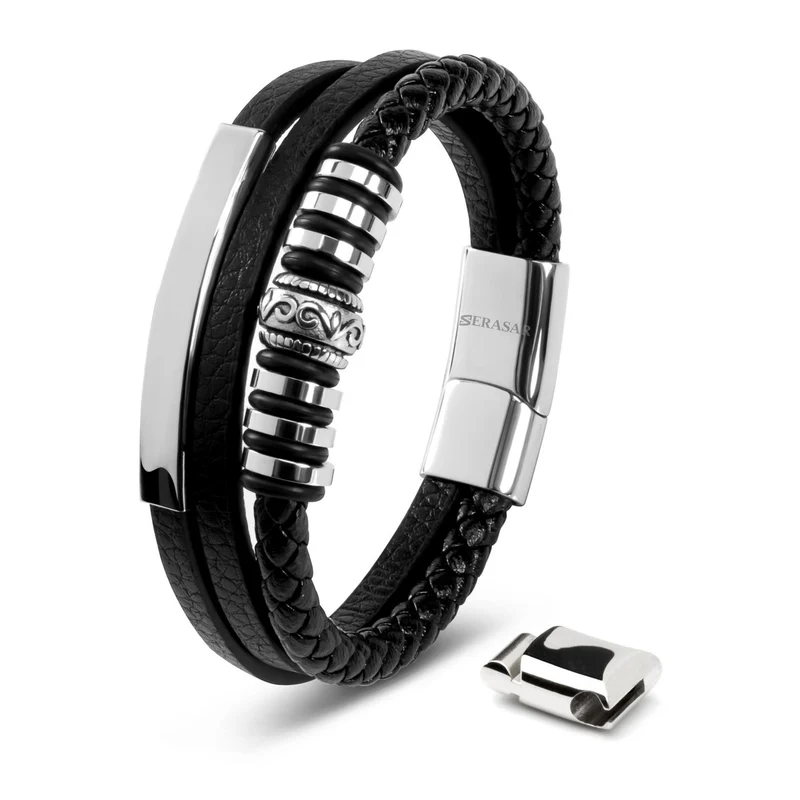 Lederarmband Shine mit Magnetverschluss