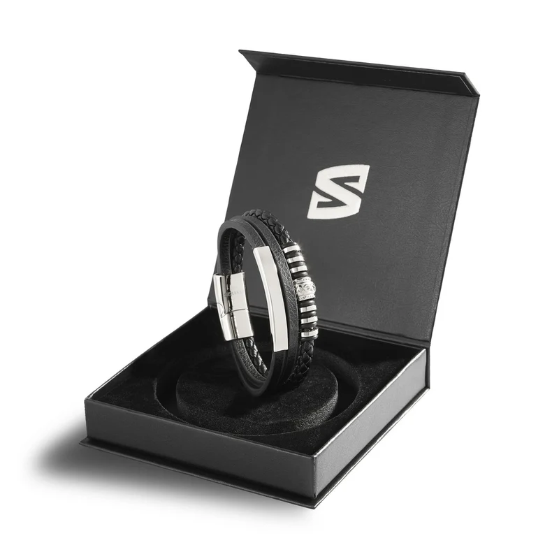 Lederarmband Shine mit Magnetverschluss