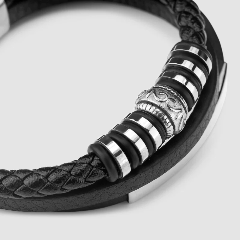 Lederarmband Shine mit Magnetverschluss