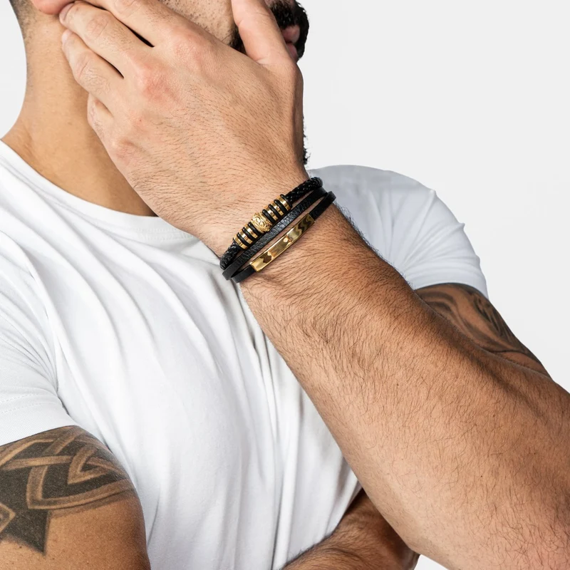 Lederarmband Shine mit Magnetverschluss