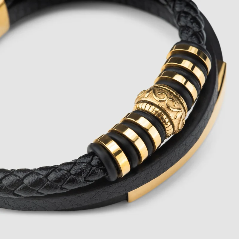 Lederarmband Shine mit Magnetverschluss