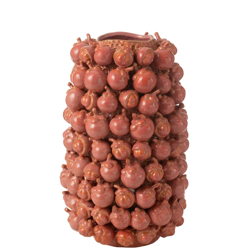 Vase Botanica Clay Kupferrosa Groß
