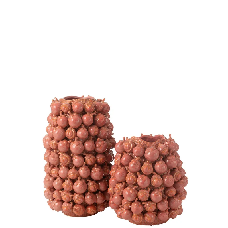 Vase Botanica Clay Kupferrosa Groß