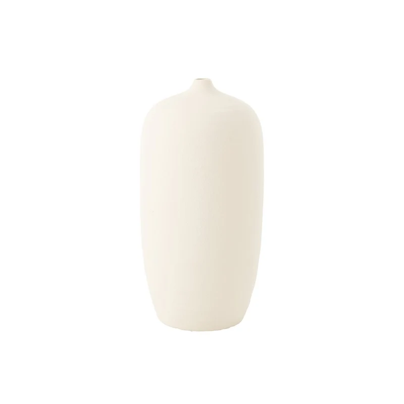 Vase Cassia Oval Clay Weiß