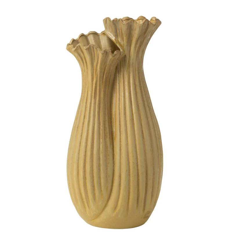 Vase Botanica Duo Clay Dunkler Sand