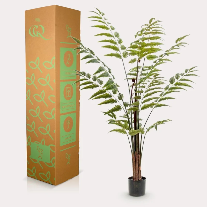 Künstliche Pflanze - Rumohra Adiantiformis - Lederfarn - 150 cm