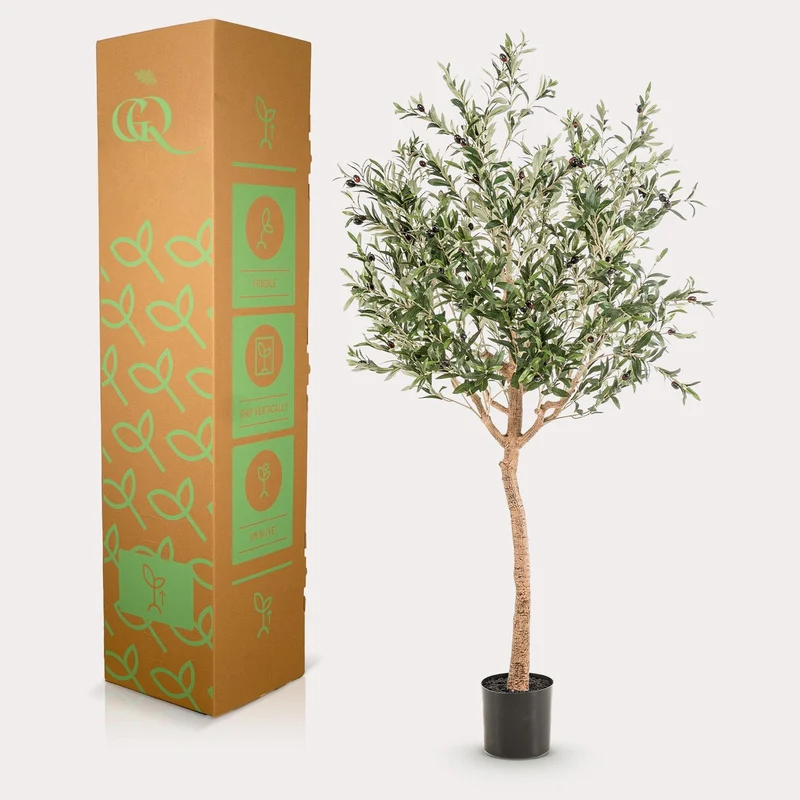 Kunst Olivenbaum - Olea Europaea - Olivenbaum - 180 cm