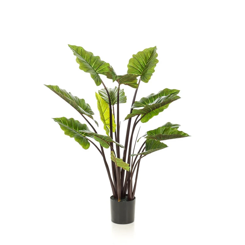 Kunstpflanze Alocasia „Pink China“ - Elefantenohr - 130 cm