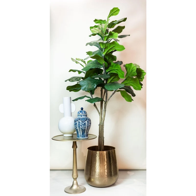 Künstliche Pflanze - Ficus Lyrata - Tabakpflanze - 180 cm