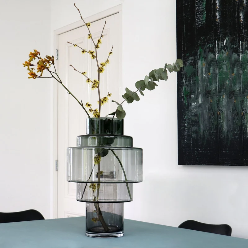 Vase Kasai Grau
