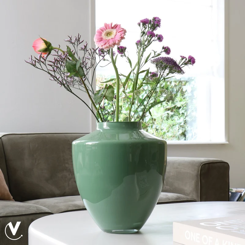 Vase Tugela Pastellgrün