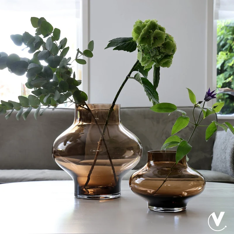 Vase Ruvuma Taupe