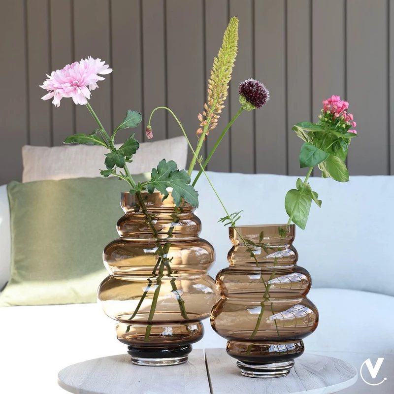 Vase Maputo Taupe