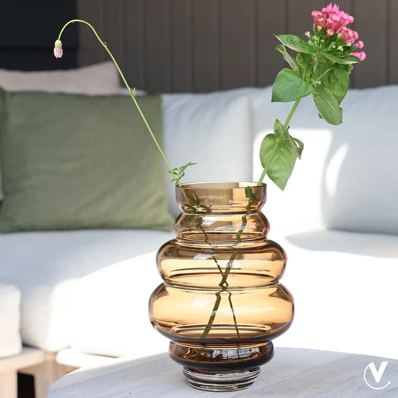 Vase Maputo Taupe