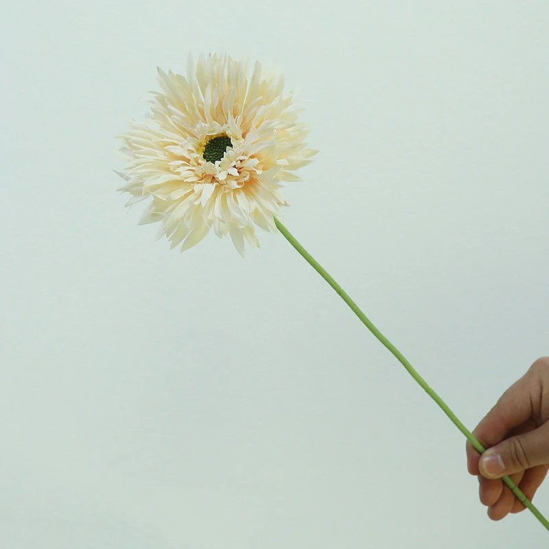 10 Stück 45 cm lange künstliche Gerbera-Blüten-Sträußchen – perfekt für Inneneinrichtung, Vase-Arrangements, Hochzeit, Party-Tischmitte und DIY-Blumen-Dekoration