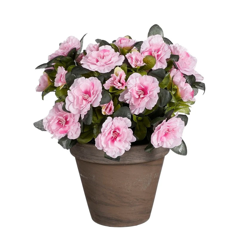 Künstliche Azalee Rosa