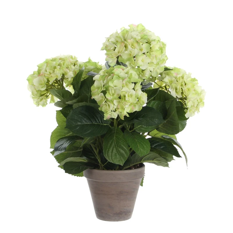 Künstliche Hortensie Creme