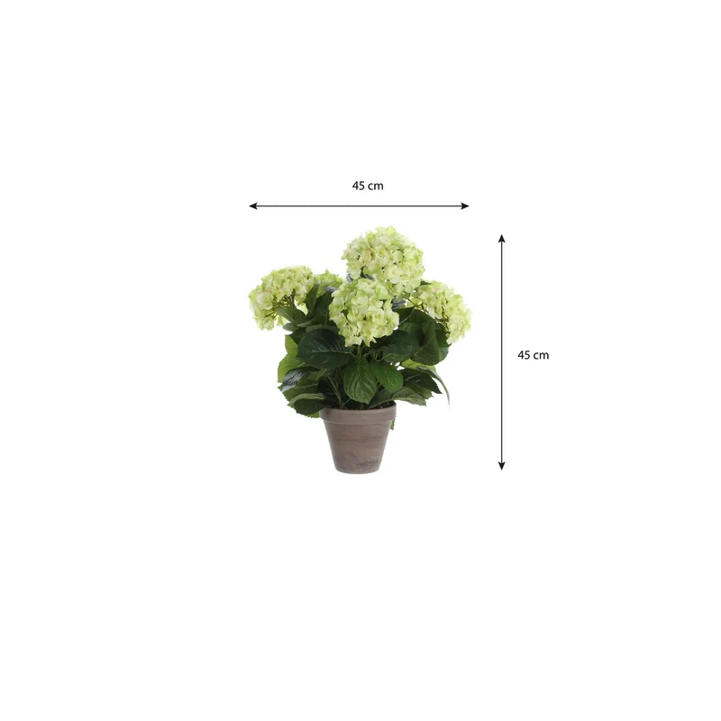 Künstliche Hortensie Creme