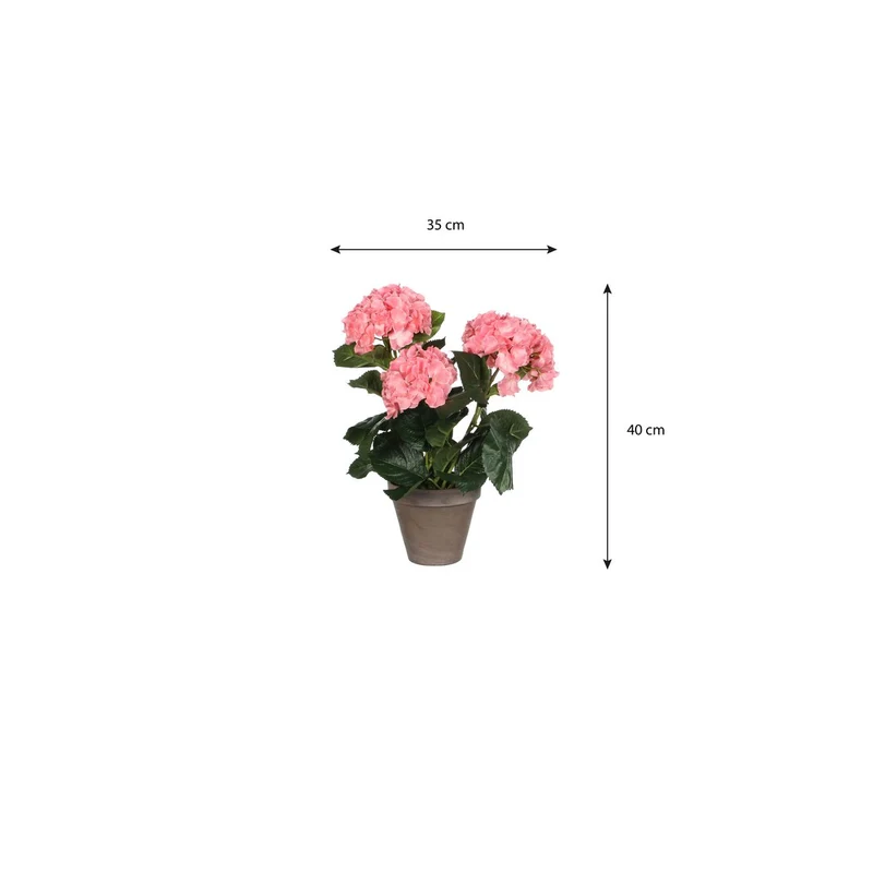Künstliche Hortensie Rosa