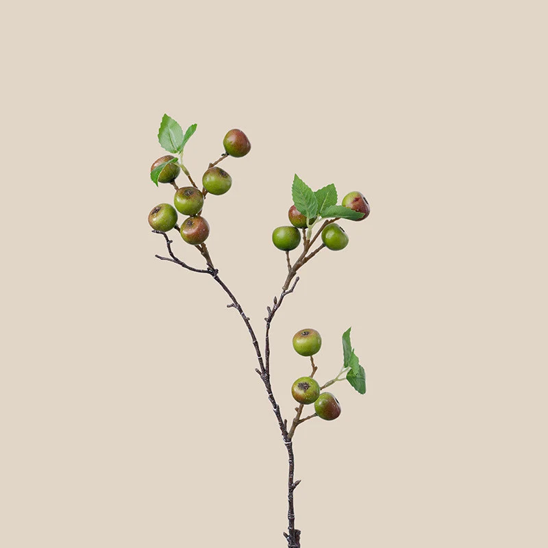 53 cm Künstliche Beerenstiele - Schein-Herbstbeeren für Herbst-Wohnraumdekoration, Thanksgiving, Kränze und Herbstarrangements