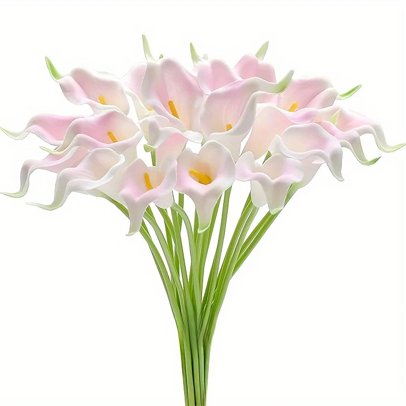 Calla Lily Kunstblumen 36 cm, 20er-Pack Real Touch – Hochzeitssträuße, Tischdeko & Eventfloristik