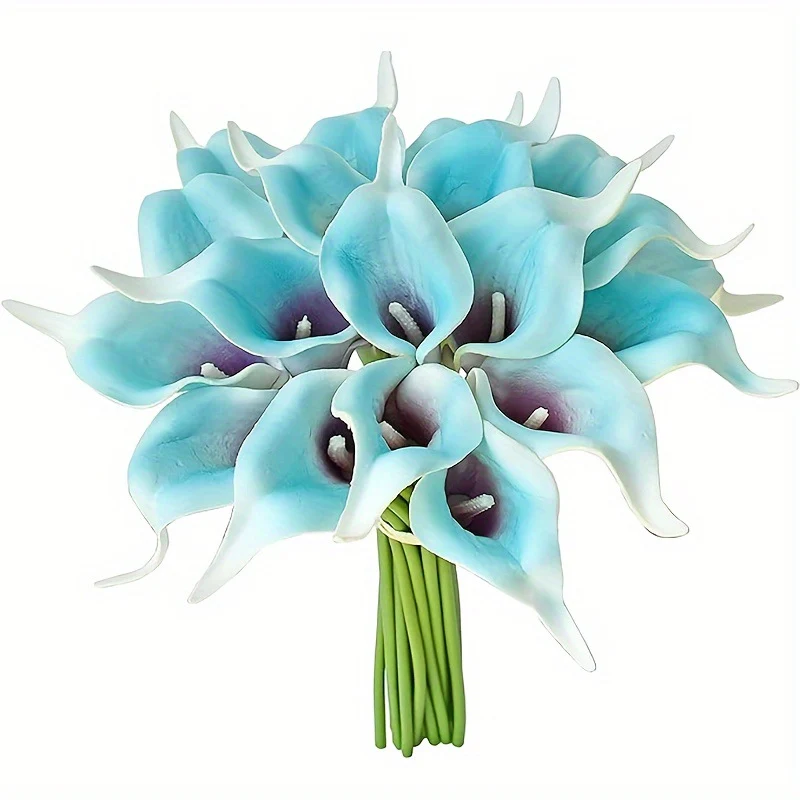 Calla Lily Kunstblumen 36 cm, 20er-Pack Real Touch – Hochzeitssträuße, Tischdeko & Eventfloristik