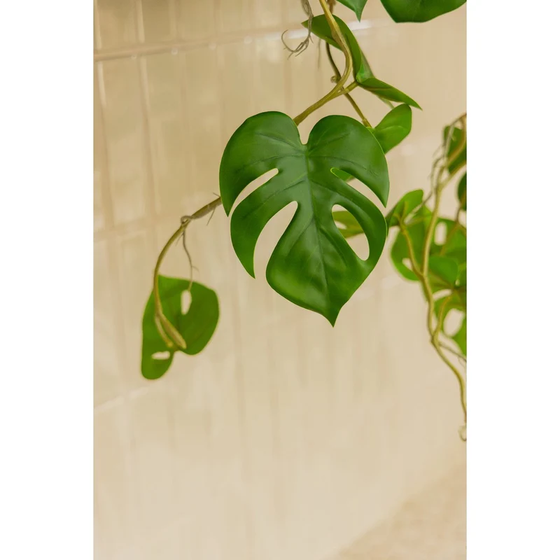 Künstliche Hängepflanze Monstera, 95 cm