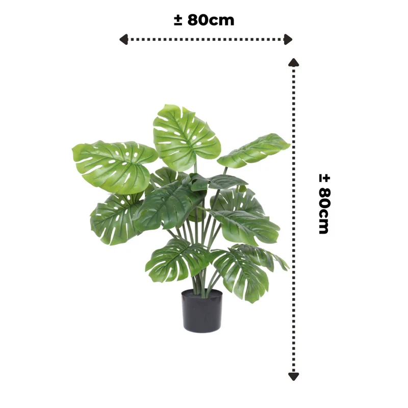 Monstera Kunstpflanze 80cm