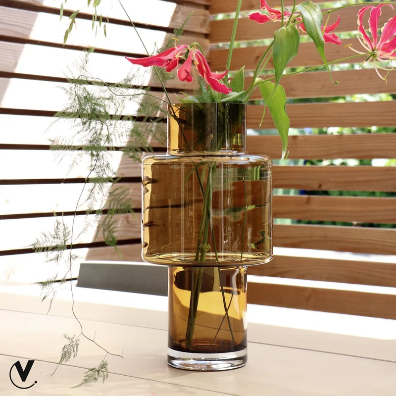 Vase Juba Cognac