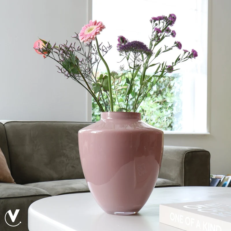 Vase Tugela Pastellrosa