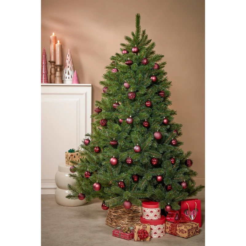 Forest Frosted Künstlicher Weihnachtsbaum – H185 x Ø130 cm – Grün