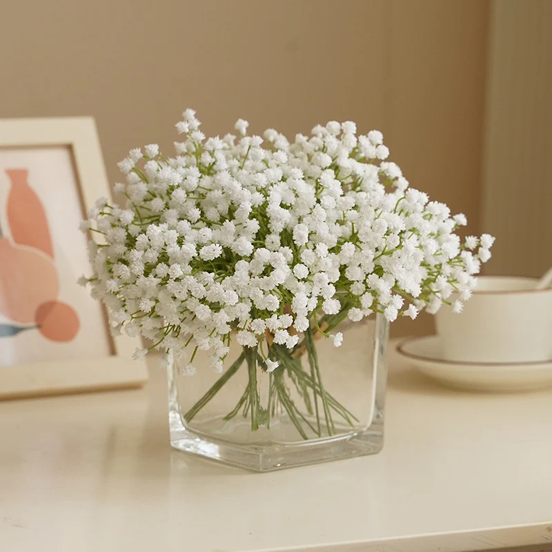 Großhandel - Liquidation 1 Bündel (3 Stängel) Baby's Breath - Blumenbündel (Gypsophila) für DIY-Projekte