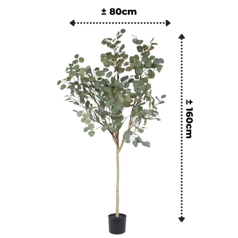 Eukalyptus-Kunstbaum, 160 cm