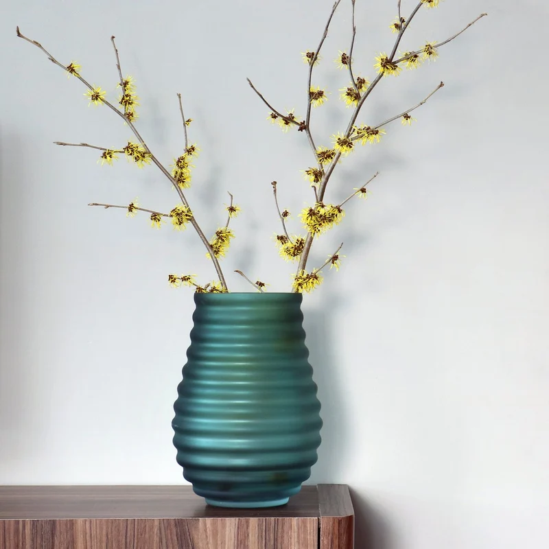Vase Kotto Satingrün