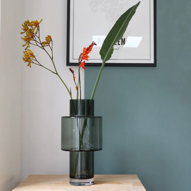 Vase Juba Grau