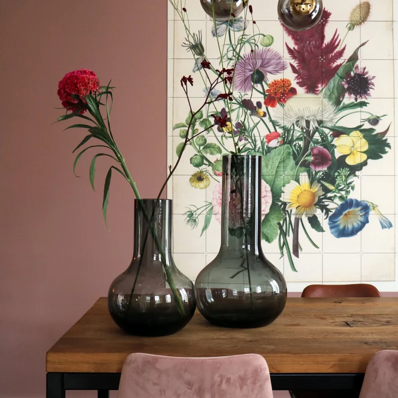 Vase Seim Grau