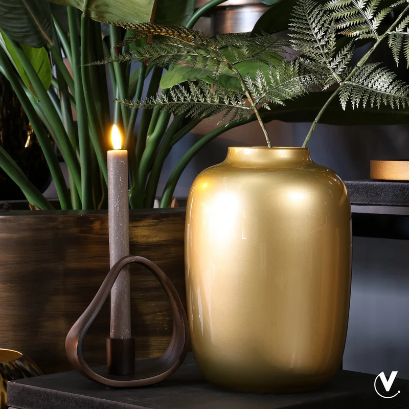 Vase Artic Gold