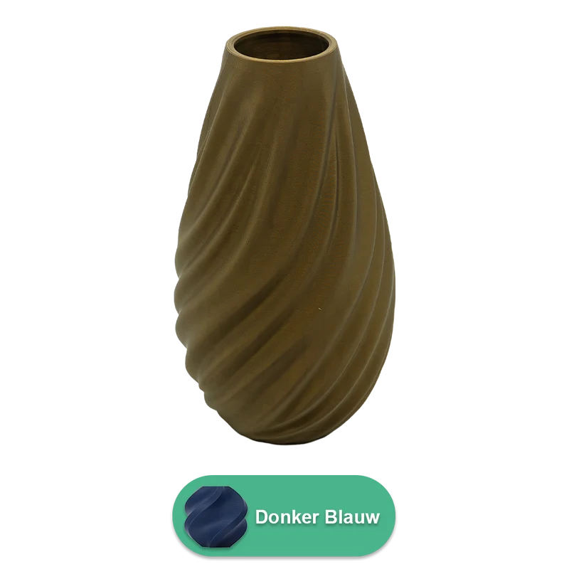 Lunaris 3D-Vase – 3D-gedruckte Vase – nachhaltiges PLA – geeignet für künstliche Blumen