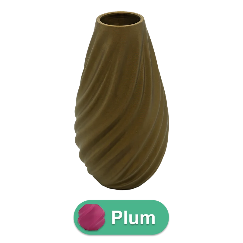 Lunaris 3D-Vase – 3D-gedruckte Vase – nachhaltiges PLA – geeignet für künstliche Blumen