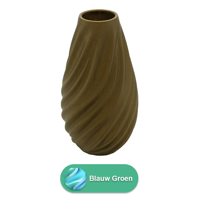 Lunaris 3D-Vase – 3D-gedruckte Vase – nachhaltiges PLA – geeignet für künstliche Blumen