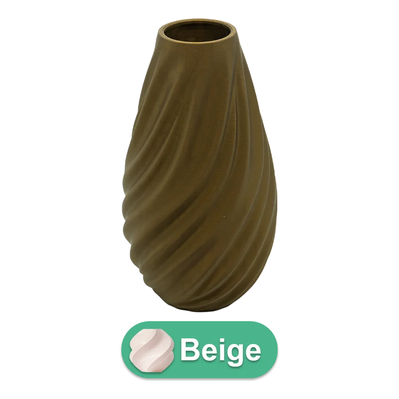 Lunaris 3D-Vase – 3D-gedruckte Vase – nachhaltiges PLA – geeignet für künstliche Blumen