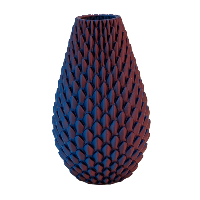 Myraka 3D-Vase – 3D-gedruckte Vase – nachhaltiges PLA – geeignet für künstliche Blumen