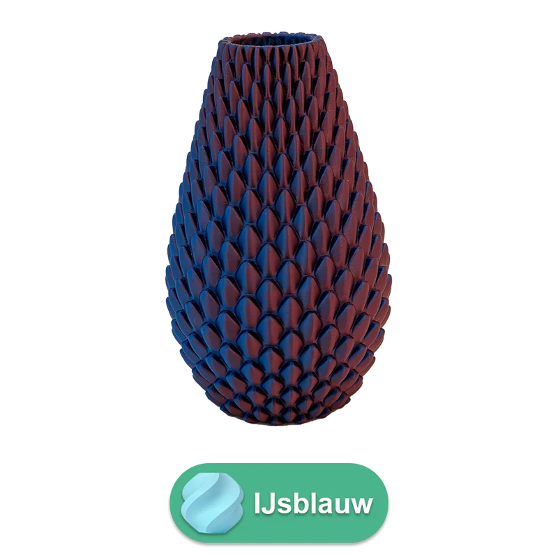 Myraka 3D-Vase – 3D-gedruckte Vase – nachhaltiges PLA – geeignet für künstliche Blumen