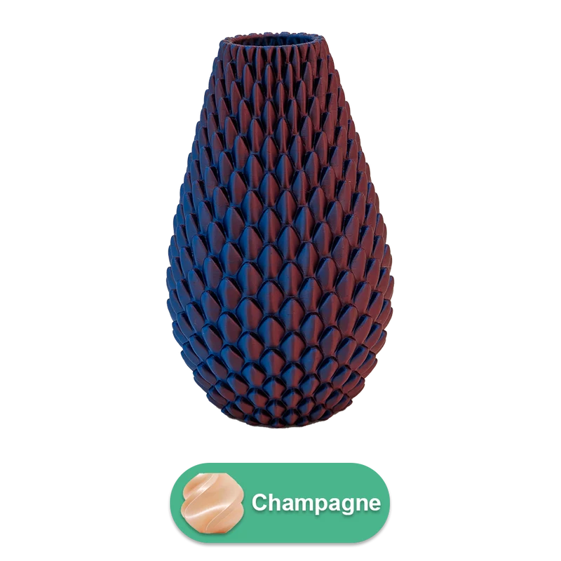 Myraka 3D-Vase – 3D-gedruckte Vase – nachhaltiges PLA – geeignet für künstliche Blumen
