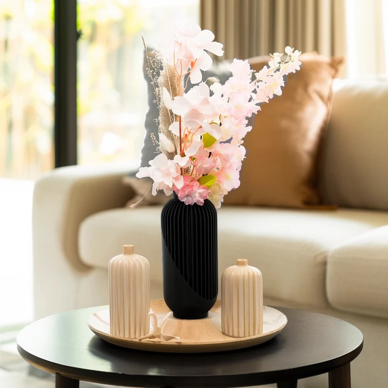 Orion 3D-Vase – 3D-gedruckte Vase – nachhaltiges PLA – geeignet für künstliche Blumen